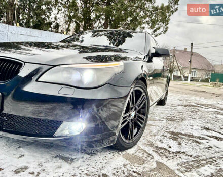 Черный БМВ 5 Серия, объемом двигателя 2 л и пробегом 196 тыс. км за 9200 $, фото 6 на Automoto.ua