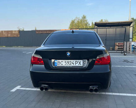 Черный БМВ 5 Серия, объемом двигателя 2 л и пробегом 341 тыс. км за 10700 $, фото 4 на Automoto.ua