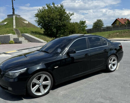 Черный БМВ 5 Серия, объемом двигателя 2 л и пробегом 327 тыс. км за 9300 $, фото 4 на Automoto.ua