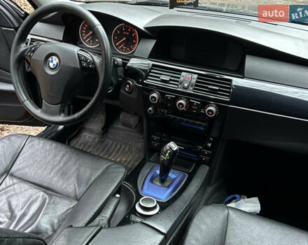 Черный БМВ 5 Серия, объемом двигателя 2.5 л и пробегом 280 тыс. км за 9700 $, фото 14 на Automoto.ua