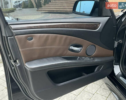 Черный БМВ 5 Серия, объемом двигателя 2 л и пробегом 266 тыс. км за 9499 $, фото 72 на Automoto.ua