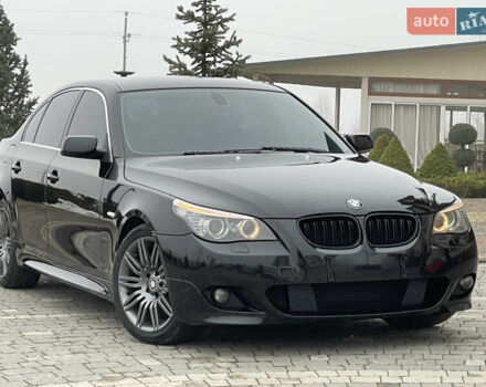 Черный БМВ 5 Серия, объемом двигателя 2 л и пробегом 266 тыс. км за 9499 $, фото 4 на Automoto.ua