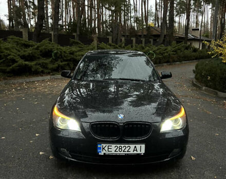 Черный БМВ 5 Серия, объемом двигателя 3 л и пробегом 220 тыс. км за 11999 $, фото 12 на Automoto.ua