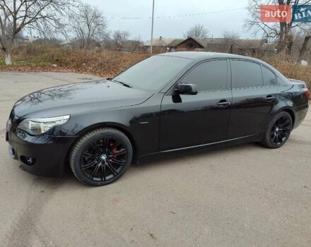 Черный БМВ 5 Серия, объемом двигателя 2 л и пробегом 324 тыс. км за 10900 $, фото 4 на Automoto.ua
