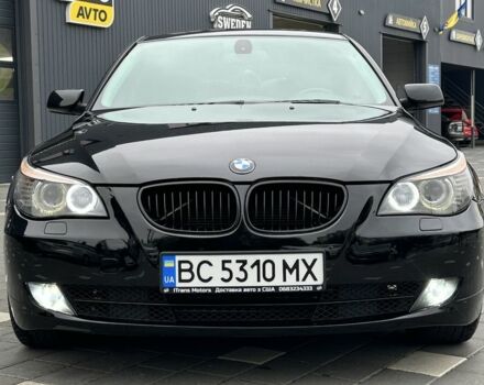 Черный БМВ 5 Серия, объемом двигателя 3 л и пробегом 299 тыс. км за 9000 $, фото 1 на Automoto.ua