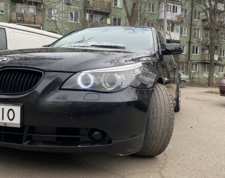 Черный БМВ 5 Серия, объемом двигателя 2 л и пробегом 220 тыс. км за 14000 $, фото 1 на Automoto.ua