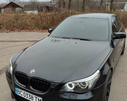 Черный БМВ 5 Серия, объемом двигателя 2 л и пробегом 324 тыс. км за 10900 $, фото 1 на Automoto.ua