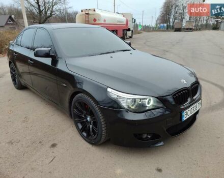 Черный БМВ 5 Серия, объемом двигателя 2 л и пробегом 324 тыс. км за 10900 $, фото 3 на Automoto.ua