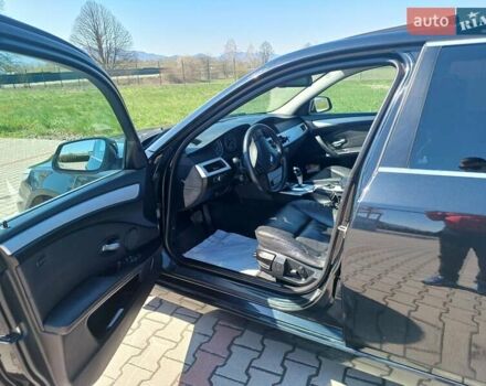 Черный БМВ 5 Серия, объемом двигателя 3 л и пробегом 240 тыс. км за 10500 $, фото 2 на Automoto.ua