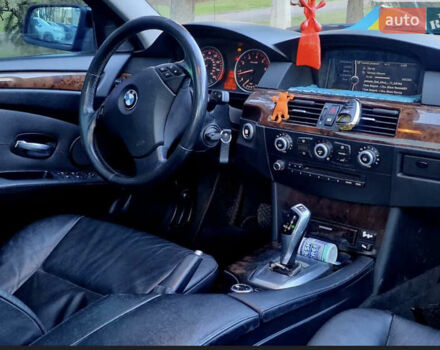 Чорний БМВ 5 Серія, об'ємом двигуна 3 л та пробігом 360 тис. км за 9200 $, фото 13 на Automoto.ua