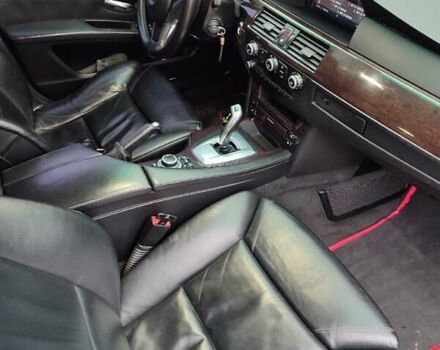 Черный БМВ 5 Серия, объемом двигателя 2 л и пробегом 324 тыс. км за 10900 $, фото 9 на Automoto.ua