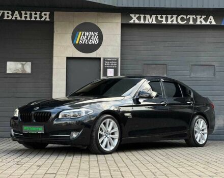 Чорний БМВ 5 Серія, об'ємом двигуна 3 л та пробігом 216 тис. км за 12500 $, фото 1 на Automoto.ua