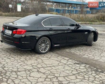 Черный БМВ 5 Серия, объемом двигателя 2 л и пробегом 313 тыс. км за 13499 $, фото 4 на Automoto.ua