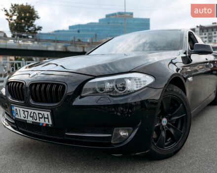 Черный БМВ 5 Серия, объемом двигателя 2 л и пробегом 240 тыс. км за 13200 $, фото 3 на Automoto.ua
