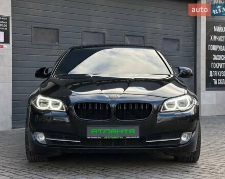 Чорний БМВ 5 Серія, об'ємом двигуна 2.99 л та пробігом 216 тис. км за 12500 $, фото 2 на Automoto.ua