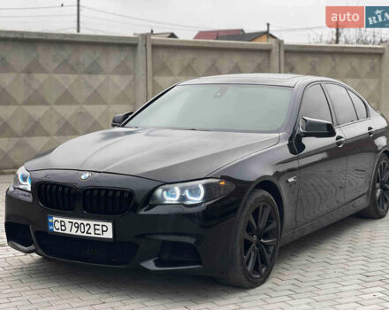 Черный БМВ 5 Серия, объемом двигателя 3 л и пробегом 225 тыс. км за 10500 $, фото 2 на Automoto.ua