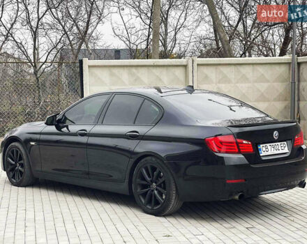 Черный БМВ 5 Серия, объемом двигателя 3 л и пробегом 225 тыс. км за 10500 $, фото 6 на Automoto.ua
