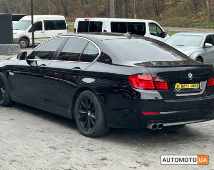 Черный БМВ 5 Серия, объемом двигателя 2 л и пробегом 274 тыс. км за 12500 $, фото 3 на Automoto.ua