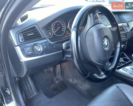 Черный БМВ 5 Серия, объемом двигателя 2 л и пробегом 313 тыс. км за 13499 $, фото 18 на Automoto.ua