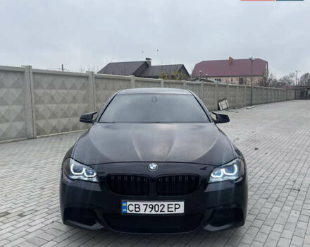 Черный БМВ 5 Серия, объемом двигателя 3 л и пробегом 225 тыс. км за 10500 $, фото 1 на Automoto.ua