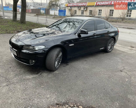 Черный БМВ 5 Серия, объемом двигателя 2 л и пробегом 313 тыс. км за 13499 $, фото 9 на Automoto.ua