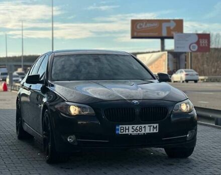 Чорний БМВ 5 Серія, об'ємом двигуна 3 л та пробігом 344 тис. км за 11300 $, фото 1 на Automoto.ua