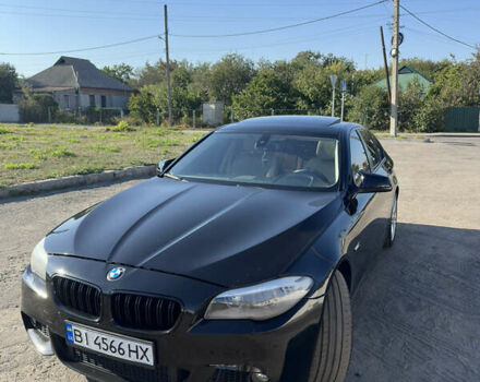 Черный БМВ 5 Серия, объемом двигателя 2.98 л и пробегом 234 тыс. км за 12600 $, фото 6 на Automoto.ua