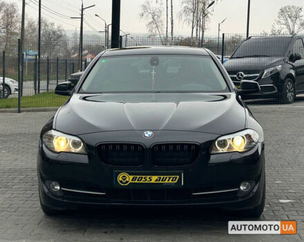 Черный БМВ 5 Серия, объемом двигателя 2 л и пробегом 274 тыс. км за 12500 $, фото 1 на Automoto.ua