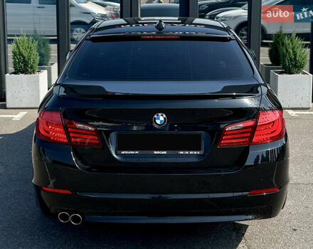 Черный БМВ 5 Серия, объемом двигателя 3 л и пробегом 202 тыс. км за 12899 $, фото 4 на Automoto.ua
