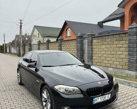 Черный БМВ 5 Серия, объемом двигателя 2 л и пробегом 308 тыс. км за 12999 $, фото 4 на Automoto.ua
