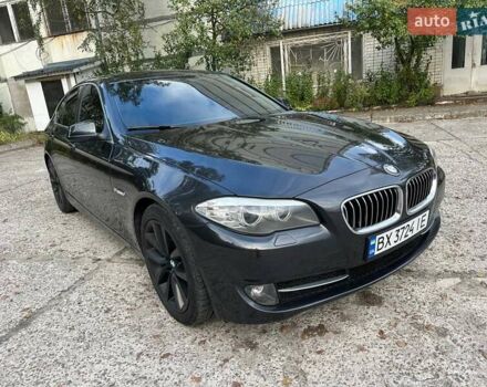 Чорний БМВ 5 Серія, об'ємом двигуна 2 л та пробігом 262 тис. км за 13500 $, фото 1 на Automoto.ua
