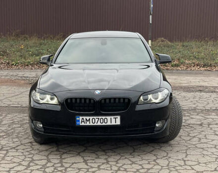 Черный БМВ 5 Серия, объемом двигателя 2 л и пробегом 313 тыс. км за 13499 $, фото 5 на Automoto.ua