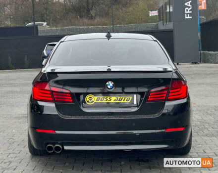 Черный БМВ 5 Серия, объемом двигателя 2 л и пробегом 274 тыс. км за 12500 $, фото 4 на Automoto.ua