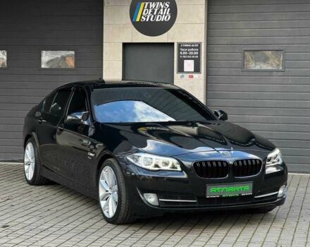 Чорний БМВ 5 Серія, об'ємом двигуна 3 л та пробігом 216 тис. км за 12500 $, фото 4 на Automoto.ua