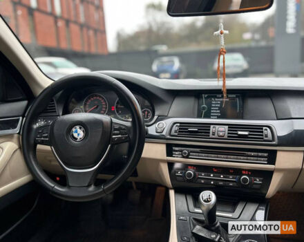Черный БМВ 5 Серия, объемом двигателя 2 л и пробегом 274 тыс. км за 12500 $, фото 12 на Automoto.ua