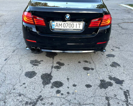 Черный БМВ 5 Серия, объемом двигателя 2 л и пробегом 311 тыс. км за 13999 $, фото 5 на Automoto.ua