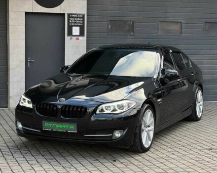Чорний БМВ 5 Серія, об'ємом двигуна 3 л та пробігом 216 тис. км за 12500 $, фото 2 на Automoto.ua