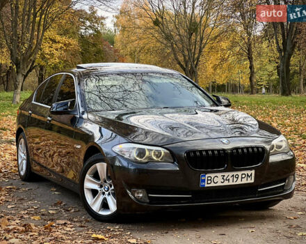 Чорний БМВ 5 Серія, об'ємом двигуна 3 л та пробігом 276 тис. км за 10999 $, фото 1 на Automoto.ua