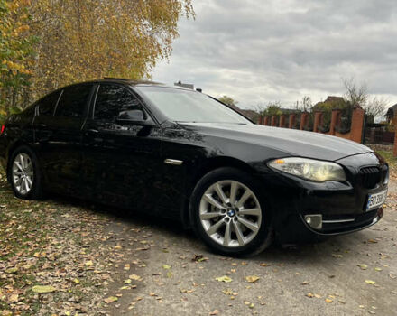 Черный БМВ 5 Серия, объемом двигателя 2 л и пробегом 370 тыс. км за 13300 $, фото 1 на Automoto.ua