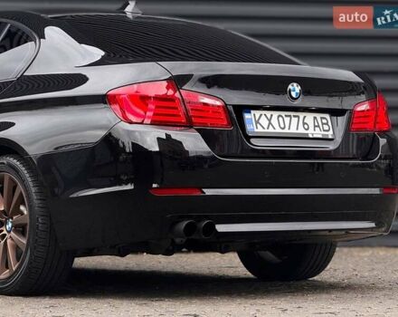 Черный БМВ 5 Серия, объемом двигателя 2 л и пробегом 137 тыс. км за 14600 $, фото 8 на Automoto.ua