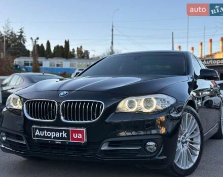 Черный БМВ 5 Серия, объемом двигателя 2 л и пробегом 269 тыс. км за 15690 $, фото 3 на Automoto.ua