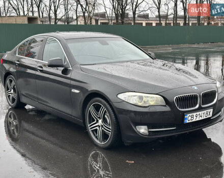 Черный БМВ 5 Серия, объемом двигателя 2 л и пробегом 279 тыс. км за 10500 $, фото 3 на Automoto.ua