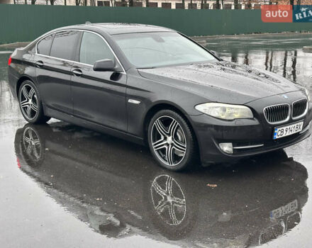 Черный БМВ 5 Серия, объемом двигателя 2 л и пробегом 279 тыс. км за 10500 $, фото 6 на Automoto.ua