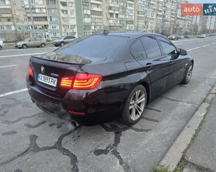 Чорний БМВ 5 Серія, об'ємом двигуна 3 л та пробігом 266 тис. км за 13600 $, фото 4 на Automoto.ua