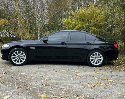 Черный БМВ 5 Серия, объемом двигателя 2 л и пробегом 370 тыс. км за 13300 $, фото 3 на Automoto.ua