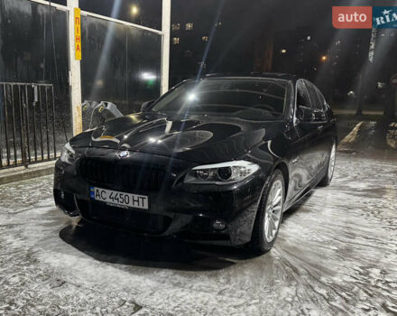 Чорний БМВ 5 Серія, об'ємом двигуна 3 л та пробігом 219 тис. км за 16950 $, фото 1 на Automoto.ua