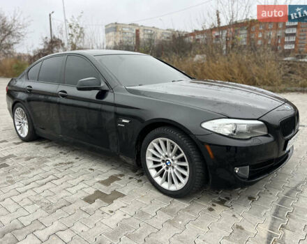 Черный БМВ 5 Серия, объемом двигателя 2 л и пробегом 192 тыс. км за 12700 $, фото 2 на Automoto.ua