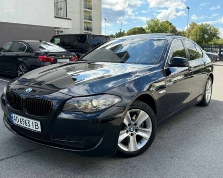 Чорний БМВ 5 Серія, об'ємом двигуна 2 л та пробігом 315 тис. км за 13000 $, фото 1 на Automoto.ua