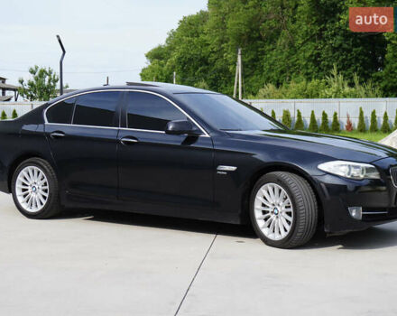 Черный БМВ 5 Серия, объемом двигателя 3 л и пробегом 215 тыс. км за 15850 $, фото 8 на Automoto.ua