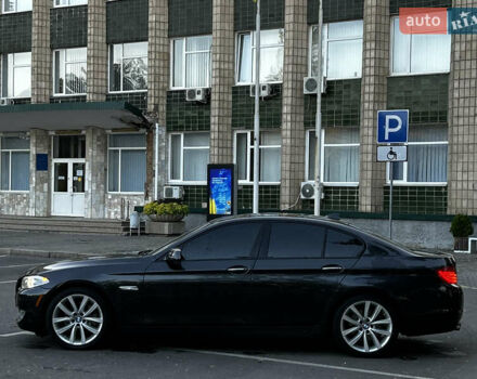 Черный БМВ 5 Серия, объемом двигателя 2.98 л и пробегом 145 тыс. км за 13499 $, фото 1 на Automoto.ua